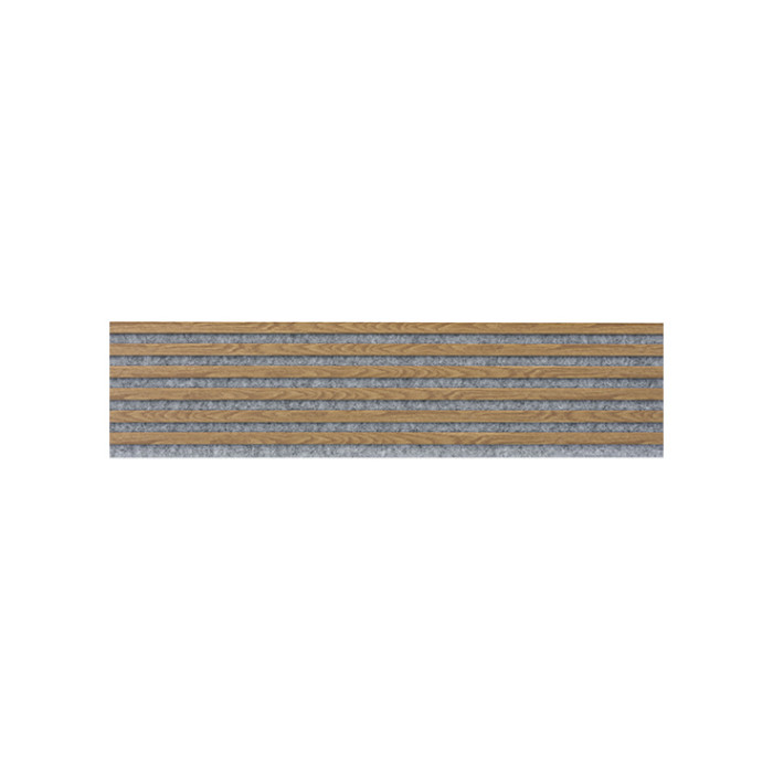 Wooden wall panel 2700 x 300mm (Grey - Light oak)